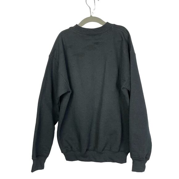 MINI | Vinyl Printed Black Youth Pullover Sweatshirt - Picture 2 of 8